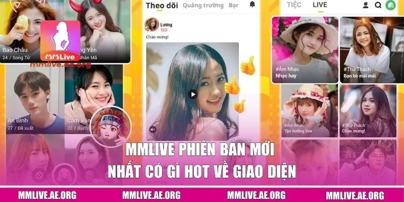 MMLive phiên bản mới nhất có gì hot về giao diện